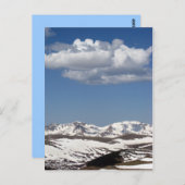 アルパインツンドラ ポストカード (正面/裏面)