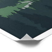 アルパインバレーポスターランクマウンテンビュー ポスター (角)