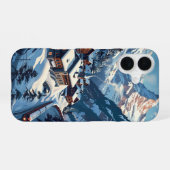 アルパインビレッジin冬 iPhone 16ケース (裏面横)