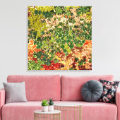 アルパインフラワー キャンバスプリント (インサイチュ (リビング))