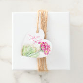 アルパインプリムラピンクワイルドフラワーメッセージカード フェイバータグ (インサイチュ)