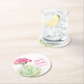 アルパインプリムラピングリ結婚ーンのコースター ラウンドペーパーコースター (インサイチュ)