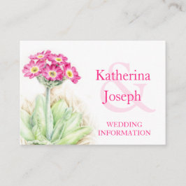 アルパインプリムローズ結婚アートの情報エンクロージャカード エンクロージャーカード