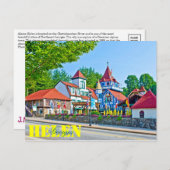 アルパインヘレン,ジョージア,アメリカ。 ポストカード (正面/裏面)