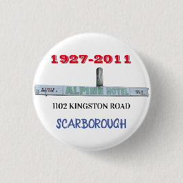 アルパインホテルスカボロ 缶バッジ