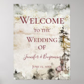 アルパインマウンテンスタグブルゴーニュウェルカム結婚ズ | ポスター (正面)