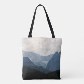 アルパインマウンテンズカントリー自然写真 トートバッグ (裏面)