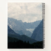 アルパインマウンテンズカントリー自然写真 ノートブック (裏面)