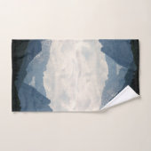 アルパインマウンテンズカントリー自然写真 バスタオルセット (ハンドタオル)