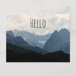 アルパインマウンテンズカントリー自然写真 ポストカード