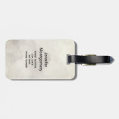 アルパインマウンテンズカントリー自然写真 ラゲッジタグ (裏面横)