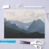 アルパインマウンテンズカントリー自然写真 薄葉紙 (クラフト)