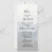 アルパインマウンテンズカントリー自然結婚写真のメニュー 招待状 (正面)