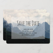 アルパインマウンテンズ自然フォトカントリーウェディング セーブザデート (正面/裏面)