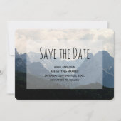 アルパインマウンテンズ自然フォトカントリーウェディング セーブザデート (正面)