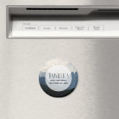 アルパインマウンテンズ自然フォトカントリー誕生日 マグネット (インサイチュ (食洗機))