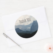 アルパインマウンテンズ自然フォトカントリー ラウンドシール (封筒)