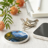 アルパインマウンテンレイクゴサセエンレイクオーストリア キーホルダー (側面)