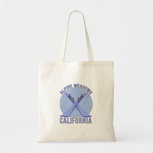 アルパインメドウズ,カリフォルニア トートバッグ (正面)