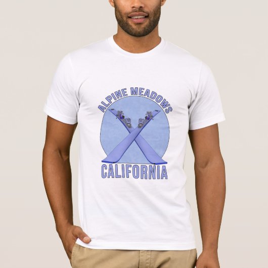 アルパインメドウズ,カリフォルニア Tシャツ (正面)