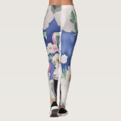 アルパインヤギの水の色のパタカラフルーン レギンス (裏面)