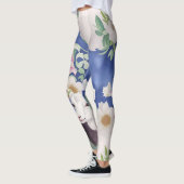 アルパインヤギの水の色のパタカラフルーン レギンス (左)