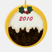 アルパインヤートサンタハットクリスマスオーナメント セラミックオーナメント (裏面)