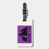 アルパインライフ ラゲッジタグ (正面縦)