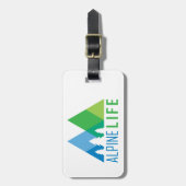 アルパインライフ ラゲッジタグ (正面縦)