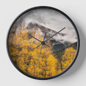 アルパインループ |コロラド州，シルバートン 壁時計 (正面)