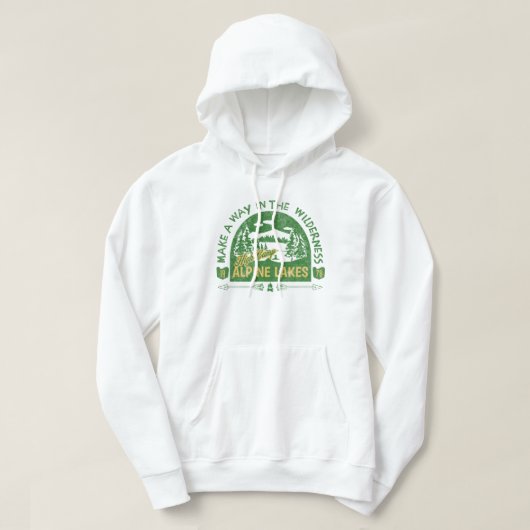 アルパインレイクスハイキャンプ パーカ (デザイン正面)