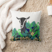 アルパイン乳製品ヤギ群の名前ヤギ枕 クッション (ブランケット)