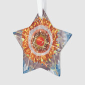 アルパイン建築の有名なアートポスター オーナメント (正面)