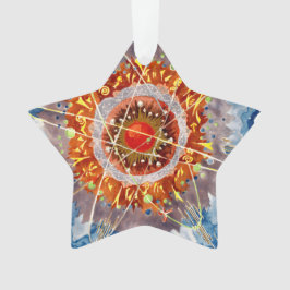 アルパイン建築の有名なアートポスター オーナメント