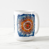 アルパイン建築の有名なアートポスター コーヒーマグカップ (正面右)