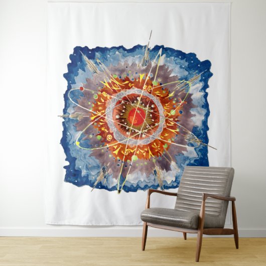 アルパイン建築の有名なアートポスター タペストリー (インサイチュ)