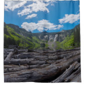 アルパイン湖 シャワーカーテン (正面)