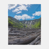 アルパイン湖 フリースブランケット (正面)