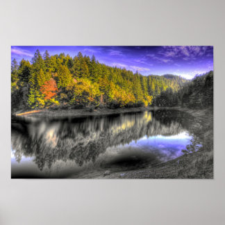 アルパイン湖 ポスター