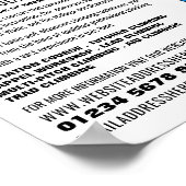 アルパイン登山家、ハイキングと登山広告 ポスター (角)