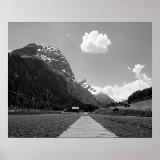 アルパイン道路 ポスター (正面)