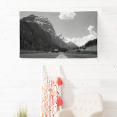 アルパイン道路 横断幕 (インサイチュ)