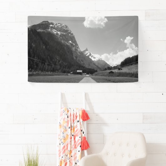 アルパイン道路 横断幕 (インサイチュ)