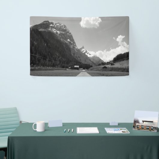 アルパイン道路 横断幕 (トレードショー)