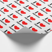 アルパカが大好き ラッピングペーパー (角)