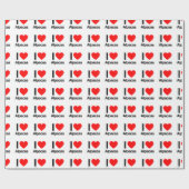 アルパカが大好き ラッピングペーパー (フラット)