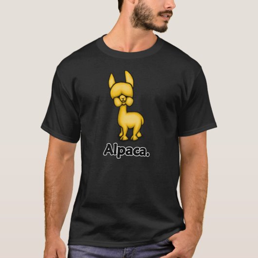 アルパカのアルパカ Tシャツ (正面)