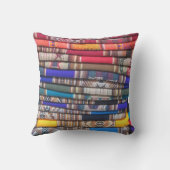 アルパカのウールの装飾用クッション クッション (裏面)