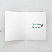 アルパカのクリスマスカード シーズンカード (内部)