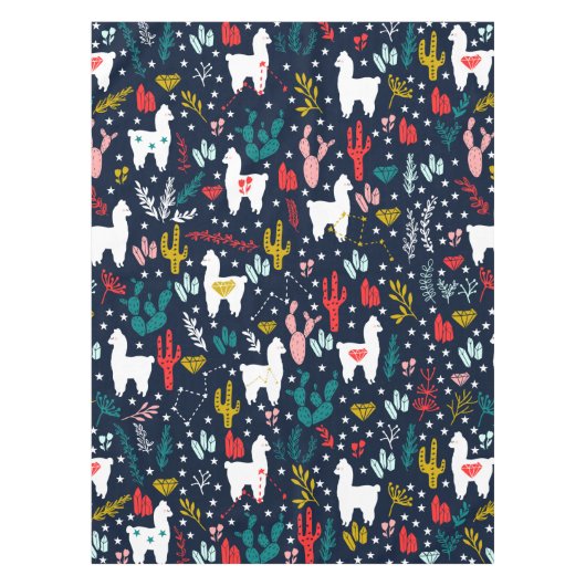 アルパカのテーブルクロス テーブルクロス (正面)